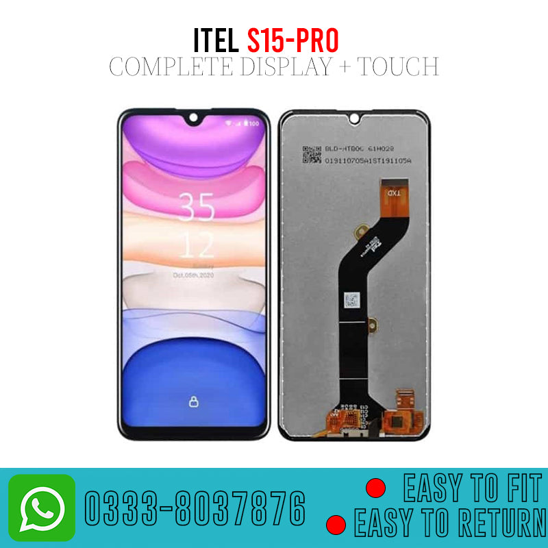 itel S15 Pro LCD Panel