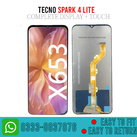 Tecno Spark 4 Lite LCD Panel