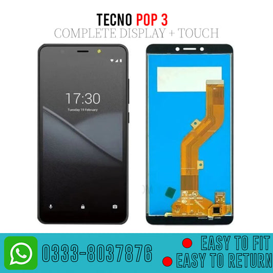 Tecno Pop 3 LCD Panel
