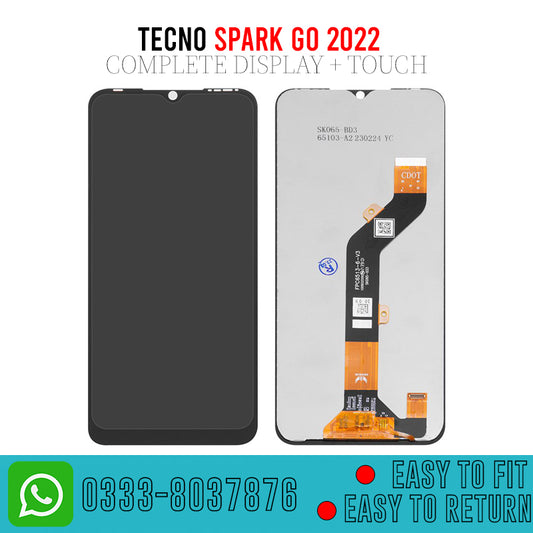 Tecno Spark Go 2022 LCD Panel