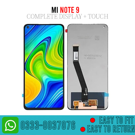 Xiaomi Redmi Note 9 LCD Panel