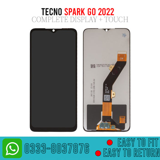 Tecno Spark Go 2022 LCD Panel