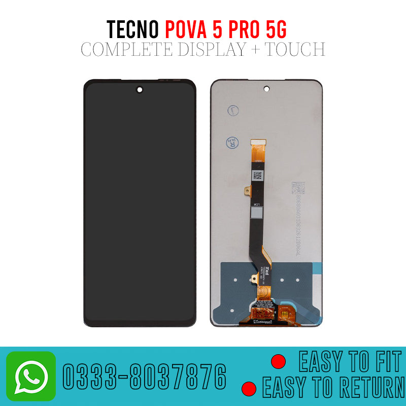 Tecno POVA 5 Pro 5G LCD Panel